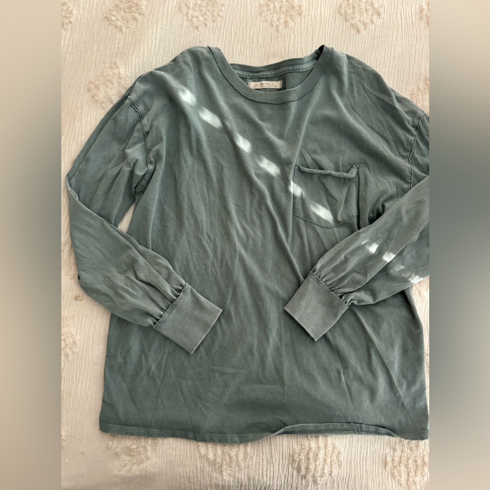 Free People Pocket Tee Longsleeve